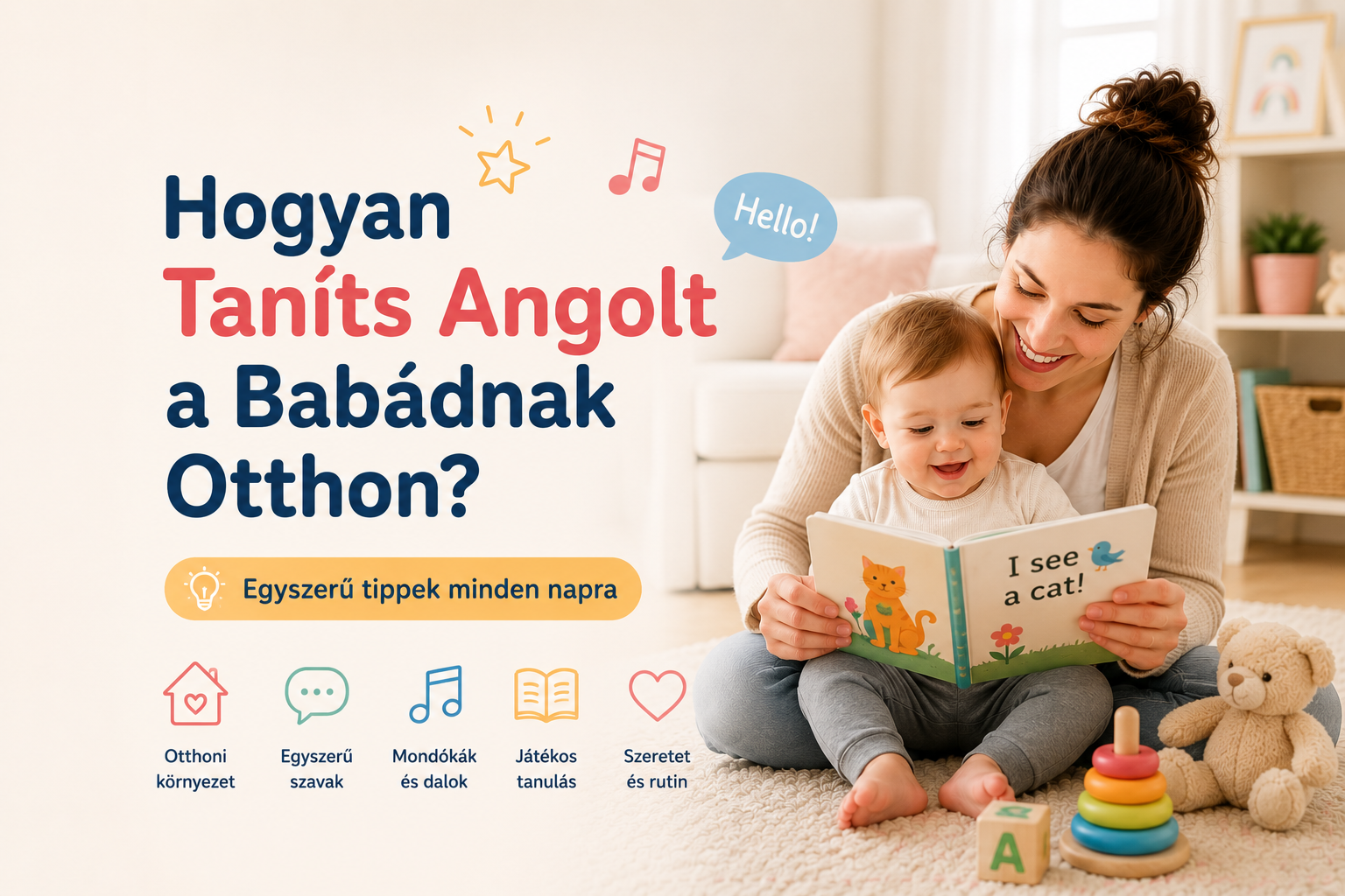 baba angol otthon