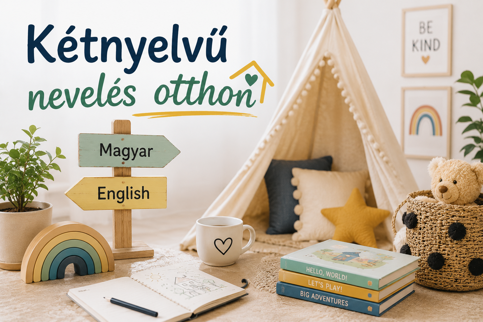 Kétnyelvű nevelés otthon