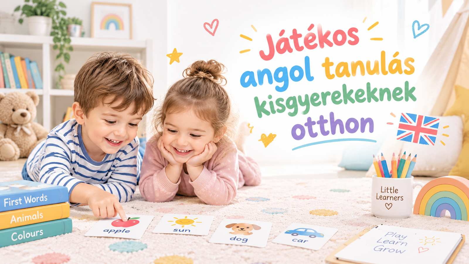 Játékos angoltanulás otthon