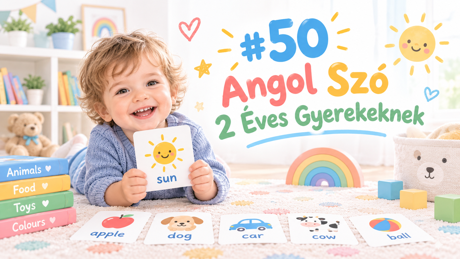 50 Angol Szó 2 Éves Gyerekeknek